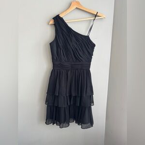 Max And Cleo one strap Mini Dress Black Size 4 Party Evening Cocktail
